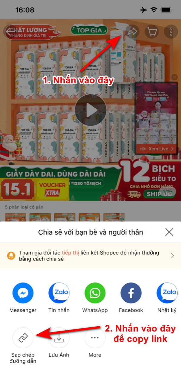 Hướng dẫn chọn sản phẩm Shopee để hoàn tiền